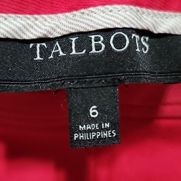 Talbots Women's Pink Skinny Dress Pants Size 6 - Picture 7 of 8